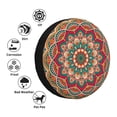thumbnail image 6 of LNWH Vintage Ethnic Abstract Print Art Pattern Waterproof Spare Tire Cover, Universal Spare Tire Wheel Covers 15 inch, 6 of 8