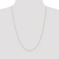 thumbnail image 2 of 14K White Gold Carded Curb Chain 24 Inch, 2 of 6