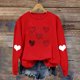 thumbnail image 4 of TaTaai Hoodies Shirts for Women Early Fall Long Sleeve Tops Vintage Graphic Outfits Tops Fashion Pullover Tees Gift, 4 of 5