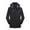 Black, variant on Azrian Clearance Women's Windbreaker Jacket, Waterproof and Breathable Ladies Fleece Thickened Warm Hooded Reversible Jacket