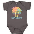 thumbnail image 3 of Inktastic San Diego California Beach Vacation Girls Baby Bodysuit, 3 of 5
