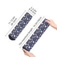 thumbnail image 4 of Rateoe Bamboo Panda Pattern Quarter Crew Socks,Toe Seamed Ankle Socks,Cotton Cushioned Breathable Athletic Crew Sports Socks, 4 of 7