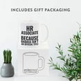 thumbnail image 4 of CTDream Funny Witty 11oz. Coffee Mug Gift, HR Associate Because Badass Isn't an Official Title, 1-Pack, Christmas Birthday Present Ideas for Him Her, 4 of 6