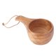 thumbnail image 1 of Taza de café de madera 220ML Taza de café con aislamiento térmico portátil ecológica con agarre cómodo para el hogar Mango fino de tortuga, 1 of 10