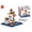 650, variant on Anime Pirate Ship Building Blocks Thousand Sunny Going Merry Polortang One Diamond Bricks Piece  Figure Toys For Christmas Gift