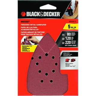 Black & Decker 74-674 Cyclone Assorted Finishing / Detail Sandpaper 4P