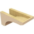 thumbnail image 5 of 5"W x 10"D x 5"H Wide Legacy Rough Cedar Woodgrain TimberThane Corbel, Primed Tan, 5 of 6