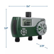 Orbit 3-Outlet Programmable Hose Faucet Watering Timer