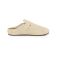 thumbnail image 2 of BLISSFUL STEP Women's Closed Toe Buckle Slip on Slides Platform Mules Beige (Size 8), 2 of 7
