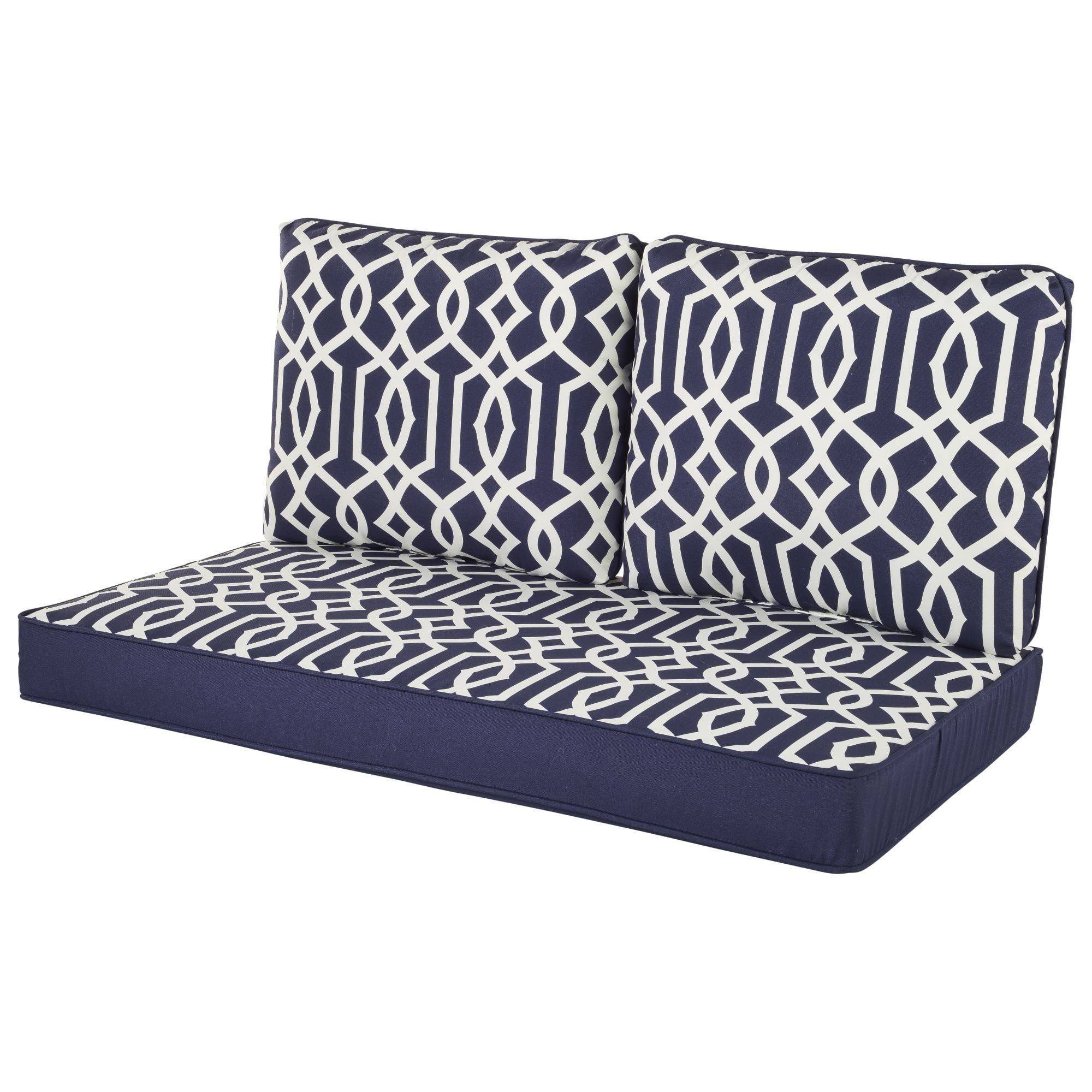 Haven Way Universal Outdoor Deep Seat Loveseat Cushion Set