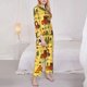 thumbnail image 3 of Balery Forest Guard Conjunto de Pijama con Estampado para Mujer, Conjunto de Dos Piezas con Manga Larga, Ropa de Dormir Suave con Bolsillos, Pijamas Cómodos-Medium, 3 of 7