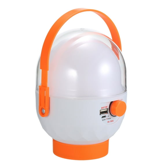 FA-7001 LED Bulb Camping Lantern Battery Powered Indoor Outdoor Bright Emergency Lamp Portable Waterproof Tent Light for Hurricane Emergency Camping Hiking Fishing