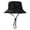 Black, variant on BOBOGOJP Baby Sun Hat UPF 50+ Sun Protective Toddler Bucket Hat Summer Kids Beach Hats Wide Brim Outdoor Play Hat for Boys Girls