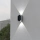 thumbnail image 5 of Lámpara De Pared Proyector de pared de plástico para iluminación exterior LED solar para jardín (B), 5 of 8
