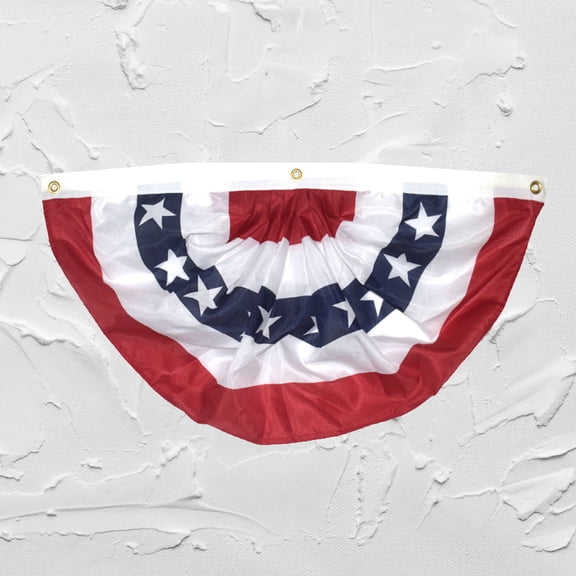 LABSERRON Semicircle America Flag Made of Durable Polyester for Decor Perfect for Patriotic Events and Party Supplies 3.5ft x