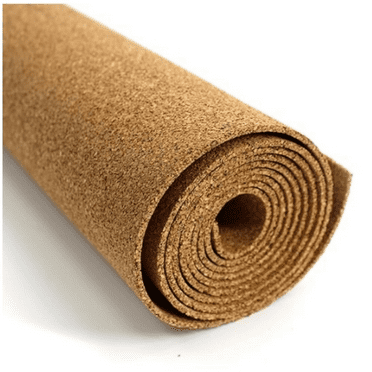 4' x 8' x 3Bulletin Board, Wall Accent, Cork Board Roll -  , Self-Healing Cork