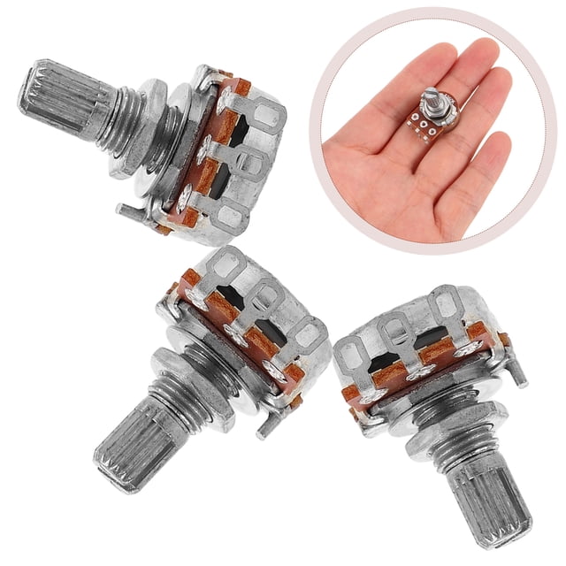 Raindrops 10Ud Perillas De Aluminio Para Guitarra Con Potenciómetro De Volumen Y Tono