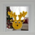 thumbnail image 2 of Northlight 13" Tinsel Reindeer with Mini Jingle Bells Hanging Christmas Decoration, 2 of 4