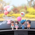 thumbnail image 5 of Car Accessories Cute Cartoon Couple Movable Doll Balloon Ornaments Car Cute Kissing Couple Doll Car Decoration Balloon Ornaments, 5 of 10