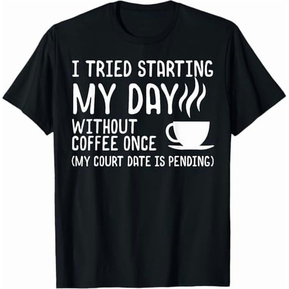 Funny Coffee Shirt A Day Without Coffee Women’s Graphic Tee S-3XL