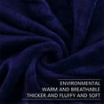 thumbnail image 3 of HAOK Soft Warm Plush Fleece Flannel Throw Blanket,Solid Print Throw 50" x 60", 3 of 6