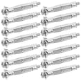 thumbnail image 1 of WRITWAA 30 Pcs Ancrages Muraux Argentés Creux pour Cloison Sèche Vis Filetée Écrous d'Expansion Robustes pour Réparation, 1 of 6