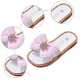 thumbnail image 5 of Hessimy Baby Girl Shoes Kids Boys Shoes Thick Shower Sole Bathroom Slippers Sandals Slipper Girls Slides Shoes for House Shoes Indoor & Outdoor toddler kids house slippers(Pink,1.5), 5 of 5