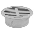 thumbnail image 1 of Drain de Sol en Acier Inoxydable 50-200Mm Anti-Blocage pour Toit Extérieur, 1 of 9