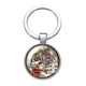 thumbnail image 4 of LLavero de cristal de 25mm con diseño de pájaros rojos para coche, llavero con diseño de Merry Christmas, fotos cardinales, llavero de coche, 4 of 4
