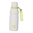 thumbnail image 3 of Botella de agua térmica moderna de acero inoxidable para gimnasio, deportes y conducción. Blanco, 3 of 9