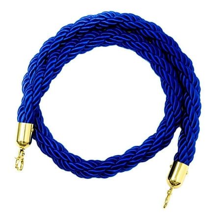 

Stanchion Rope Queue Barrier Ropes 5Ft/7Ft/10Ft 6 Colors Optional
