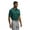 Collegiate Green, variant on Men's adidas Primegreen Performance Golf Polo Color: Collegiate Burgundy Size: L