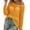 Yellow, variant on UJNDER Women's Long Sleeve Beach Cover Up Knit Tops for Women Casual Loose Fit Hollow Out Design Lightweight for Khaki M
