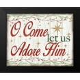thumbnail image 2 of Killeen, Jen 18x15 Black Modern Framed Museum Art Print Titled - Adore Him Holy Night I, 2 of 5