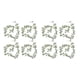 thumbnail image 1 of Matsuzay Guirnalda colgante de flores falsas para decoración del hogar, ecológica, fácil de limpiar, interior o exterior, 4 pack/lote blanco 135 cabeza 2Conjunto, 1 of 6
