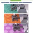 thumbnail image 3 of Prensatelas ajustable MACHAO de acero inoxidable 2 uds para máquinas de coser domésticas, 3 of 5