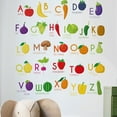 thumbnail image 2 of SHISUYAN English Alphabet Early Education Self-Adhesive Wall Chart With Fruits Vegetables, 2 of 9