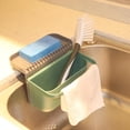 thumbnail image 3 of Cesta colador para fregadero Fregadero De Plástico Cesta De Drenaje Estante De Almacenamiento Soporte De Estante De Filtro Verde Magideal Cesta colador para fregadero, 3 of 5