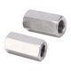 thumbnail image 4 of Hex Connector Nut, Anti Corrosion Hex Coupling Nuts 2PCS Rustproof High Hardness Stainless Steel For Connection ANGGREK Otros, 4 of 8