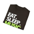 thumbnail image 3 of Harmony in Style: 'Eat. Sleep. Music. Repeat.' T-Shirt, 3 of 4
