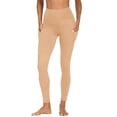 thumbnail image 5 of Babcutegg Womens Yoga Pants Soild Color Lightweight Gym Pants Quick Dry High Waist Sport Clothes for Women Beige Size M, 5 of 9