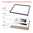 Modern Wall Picture Frames Metal Po Frame Black White Mat Plexiglass