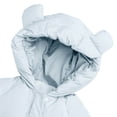 thumbnail image 5 of Oneises For Toddler Boys Girls Bear Ears Hooded Full Zip Long Sleeve Jumpsuit Cute Comfy Thermal Snowsuit (9 Months, Light Blue), 5 of 8
