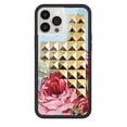 thumbnail image 1 of Blue Floral Stud iPhone Case,iPhone 14 Pro Max, 1 of 5