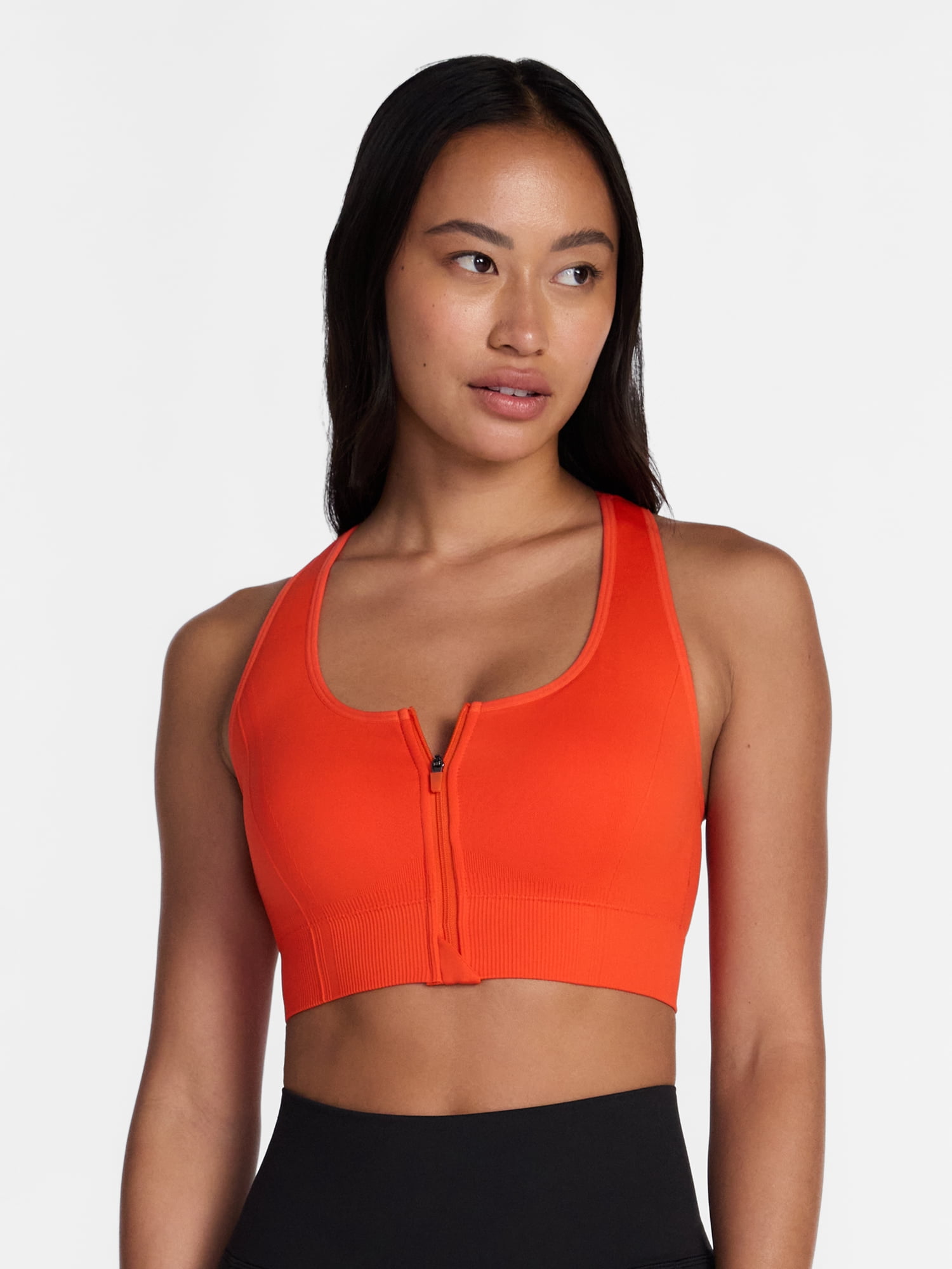 Skechers Women's Seamless Zipper Sports Bra, 2-Pack, Sizes S-XL