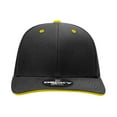 thumbnail image 2 of Decky 2003 6 Panel Mid Profile Structured Sandwich Bill Cap-Black/Gold, 2 of 2