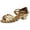 Gold, variant on Women Sandals Fashion Dancing Prom Ballroom Latin Dance Shoes Sandals ,Us Size:8.5