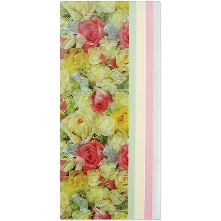 Tissue Paper Combo 10-Pack, Roses & Ivy