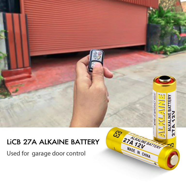 LiCB 27a 27A MN27 L828 AG27 12V Alkaline Battery (5-Pack) for Reliable Power
