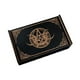 thumbnail image 2 of Caja de madera para guardar tarjetas de juego, tarjetero deslizante decorativo, rectangular. Pentagrama, 2 of 9
